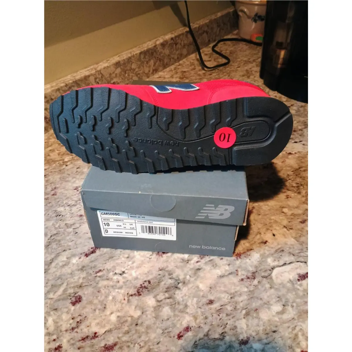 New Balance shoes - New Balance 500 - GM500SC - Red 1