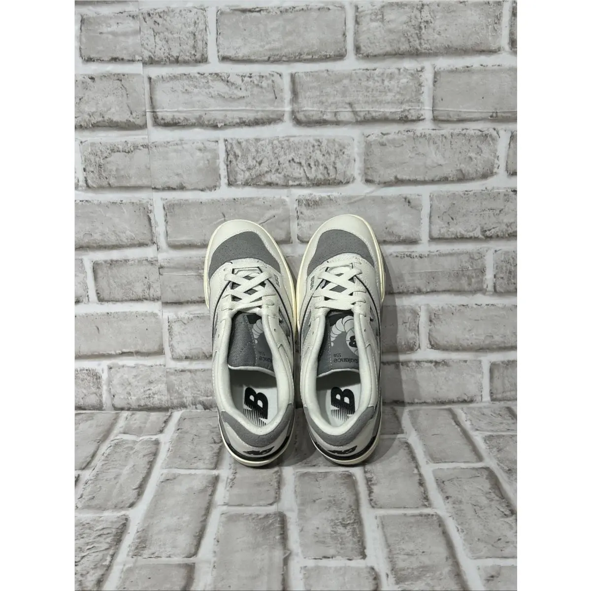 New Balance shoes - New Balance 550 - White/Grey 5