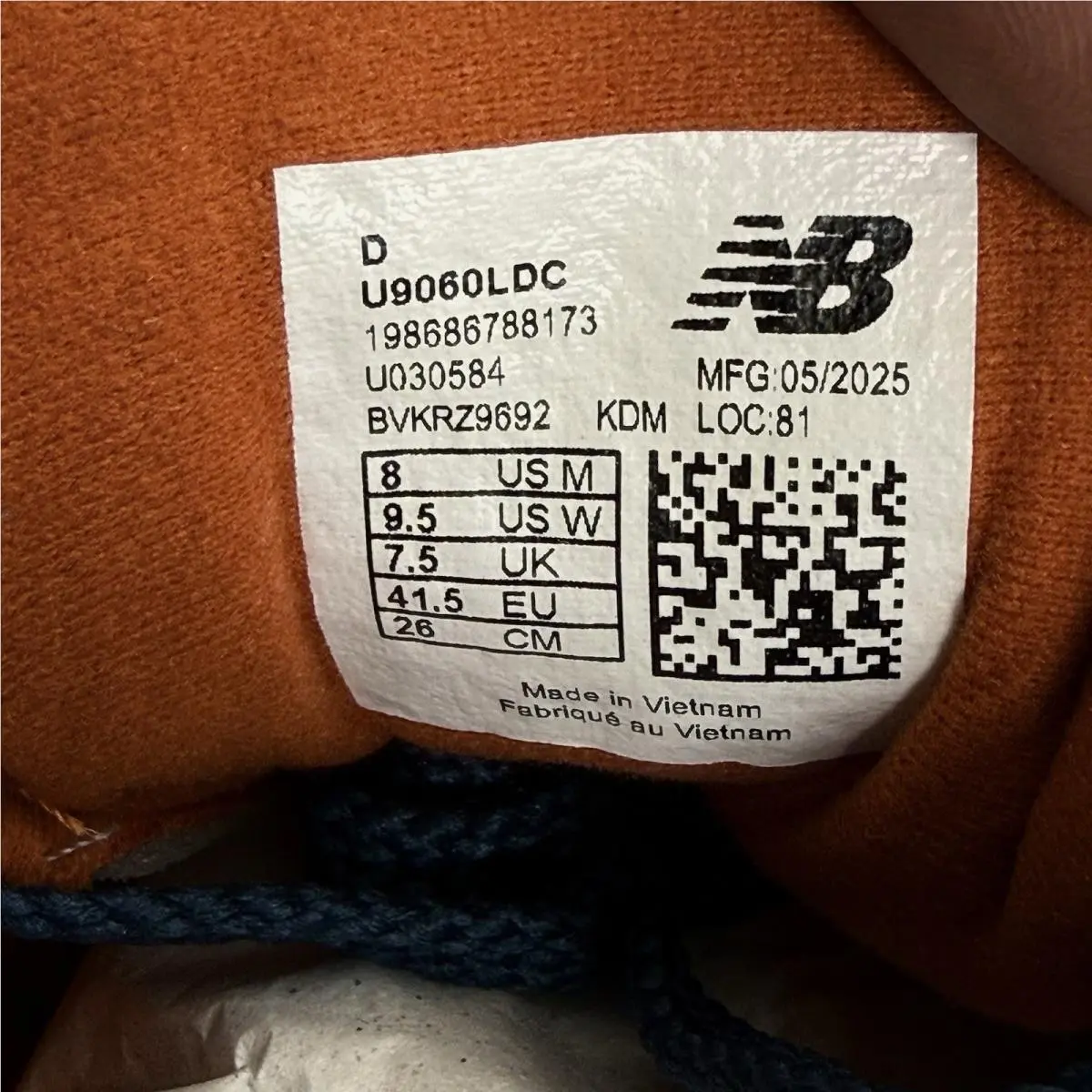 New Balance shoes - New Balance 9060 - U9060LDC - Blue 3