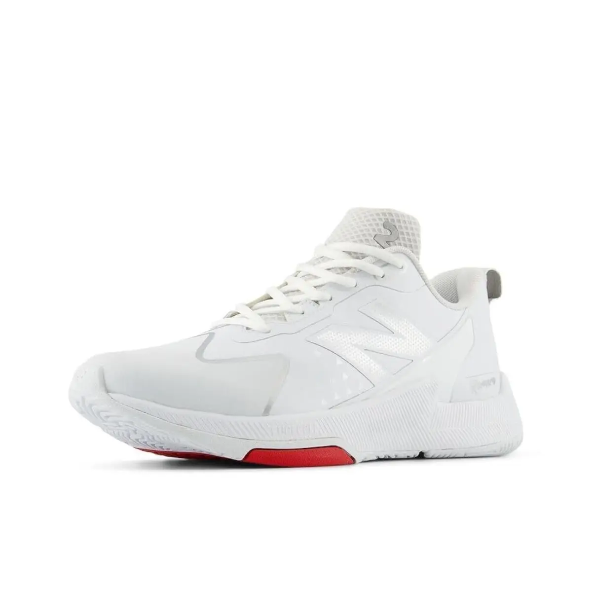 New Balance Women`s Fuelcell Romero Duo Trainer - White/Silver Metallic