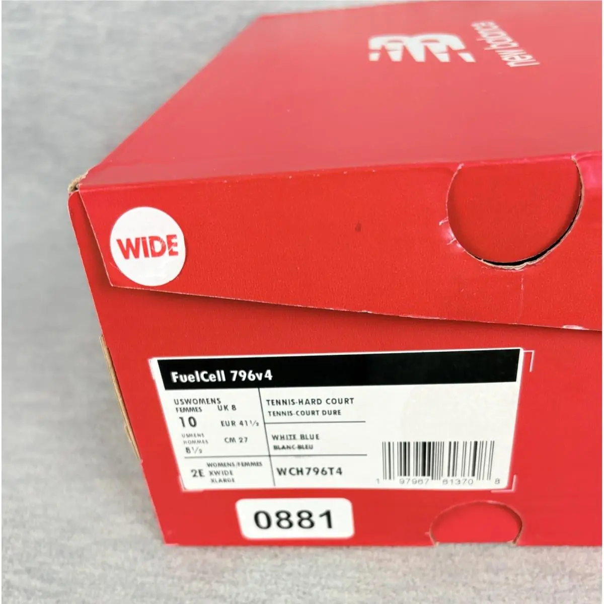 New Balance shoes - FuelCell 796v4 - FuelCell - White 6