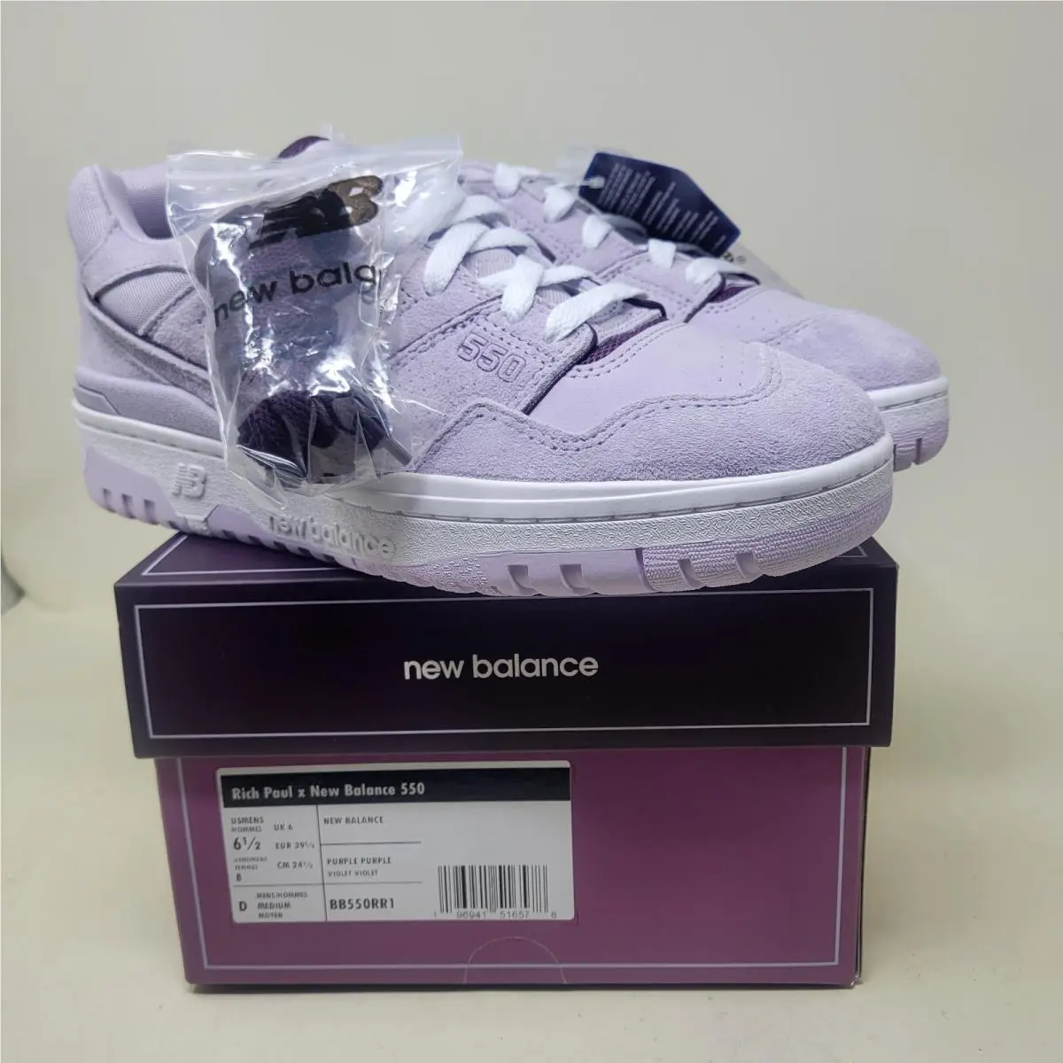 New Balance shoes - New Balance 550 - BB550RR1 - Purple, Manufacturer: Grey Violet/Midnight Violet 10