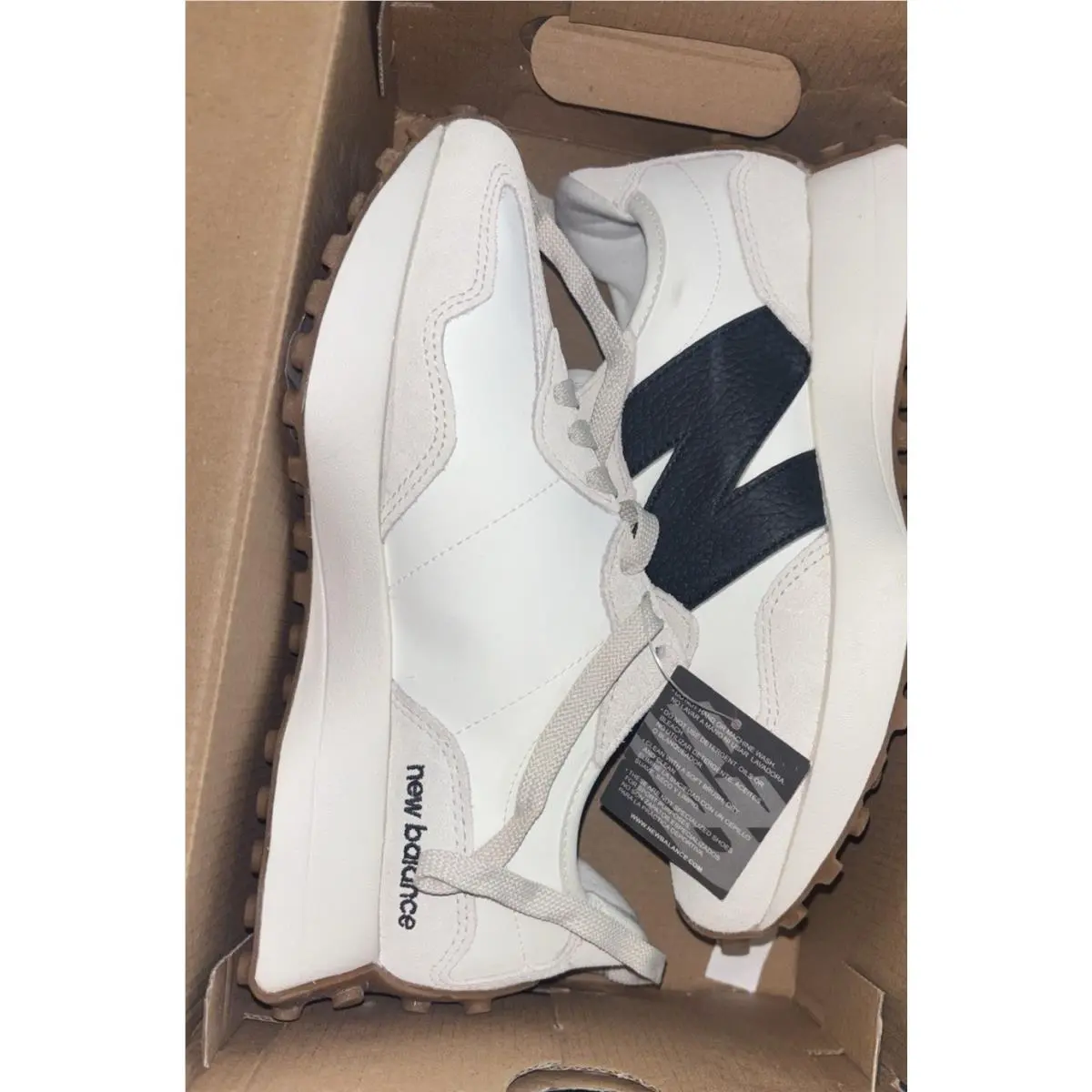 New Balance shoes - New Balance 327 - vs-192481 - Cream/ Black (UPC: 0628199313314) 6
