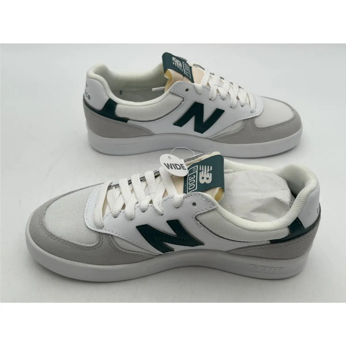 New Balance shoes - White/Brighton Grey/New Spruce 4