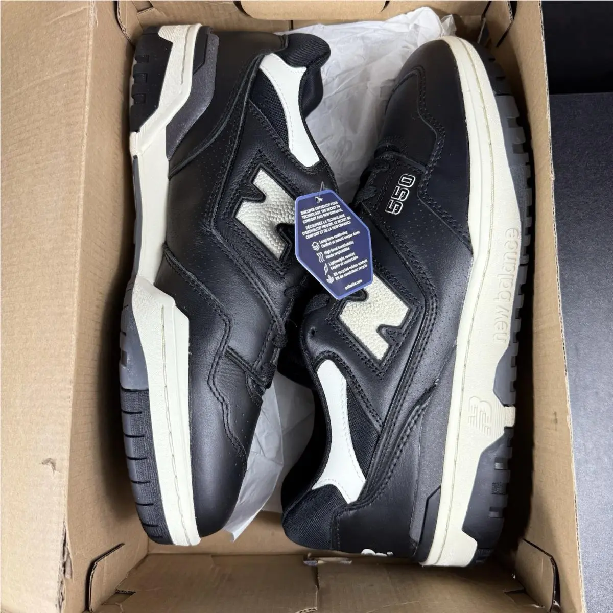 New Balance shoes - New Balance 550 - BB550LBW - Black 12