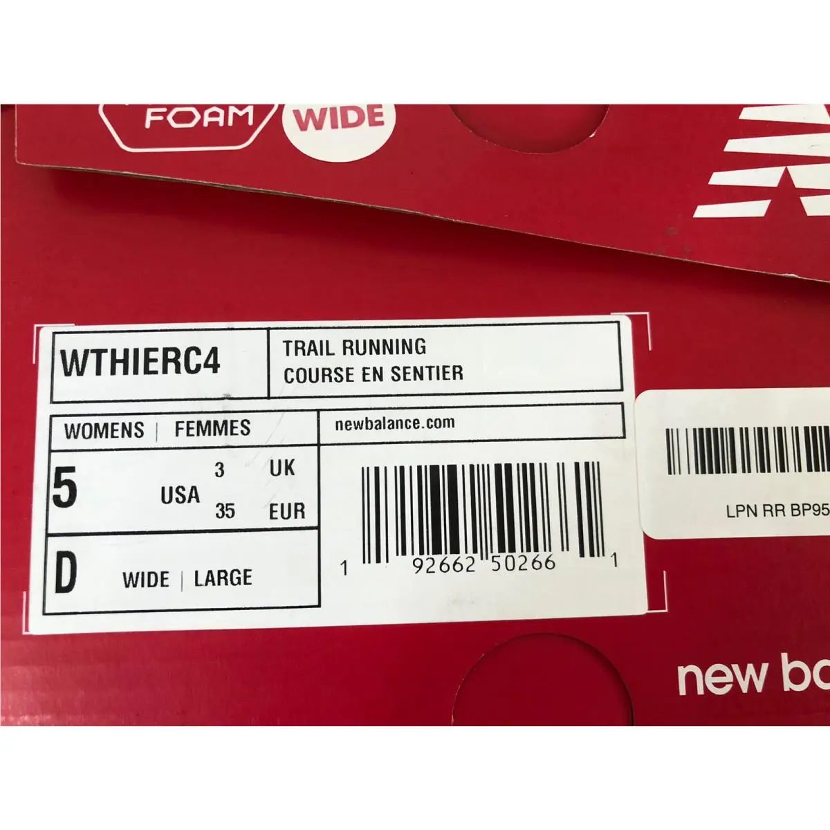 New Balance shoes - New Balance Fresh Foam Hierro - Gray 10