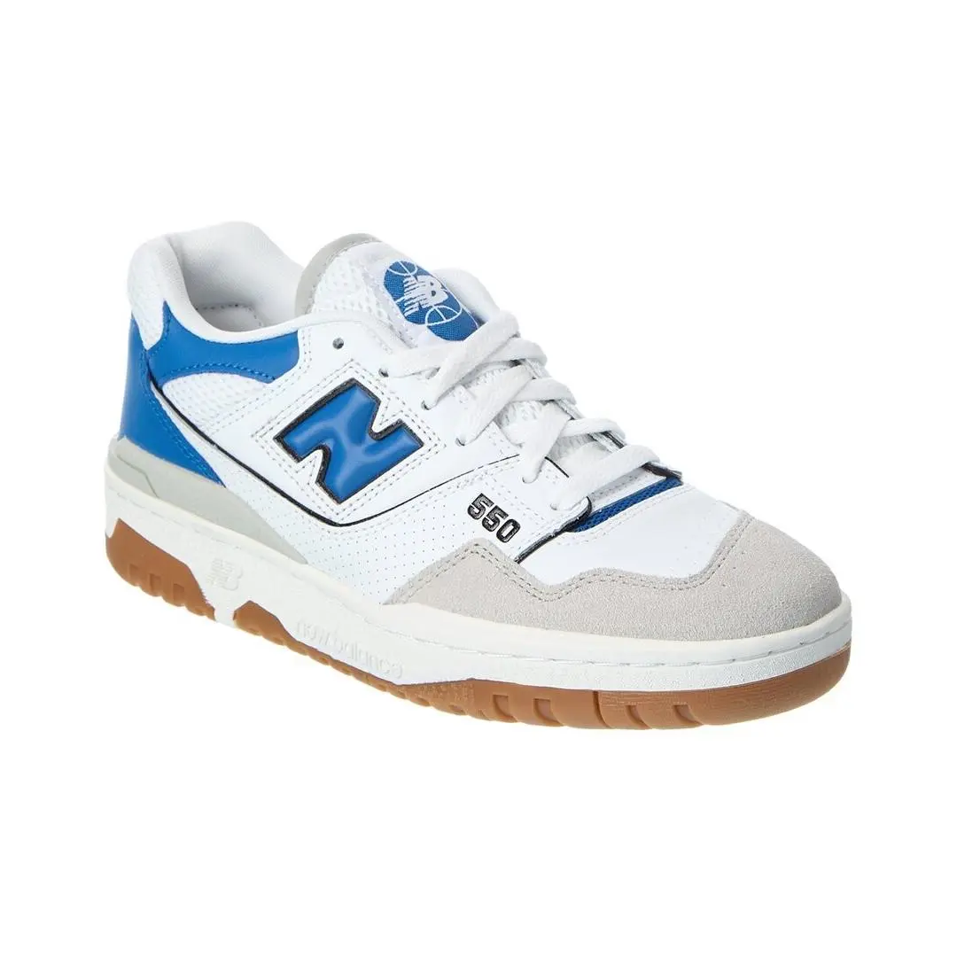 New Balance 550 Leather Sneaker Blue 6.5