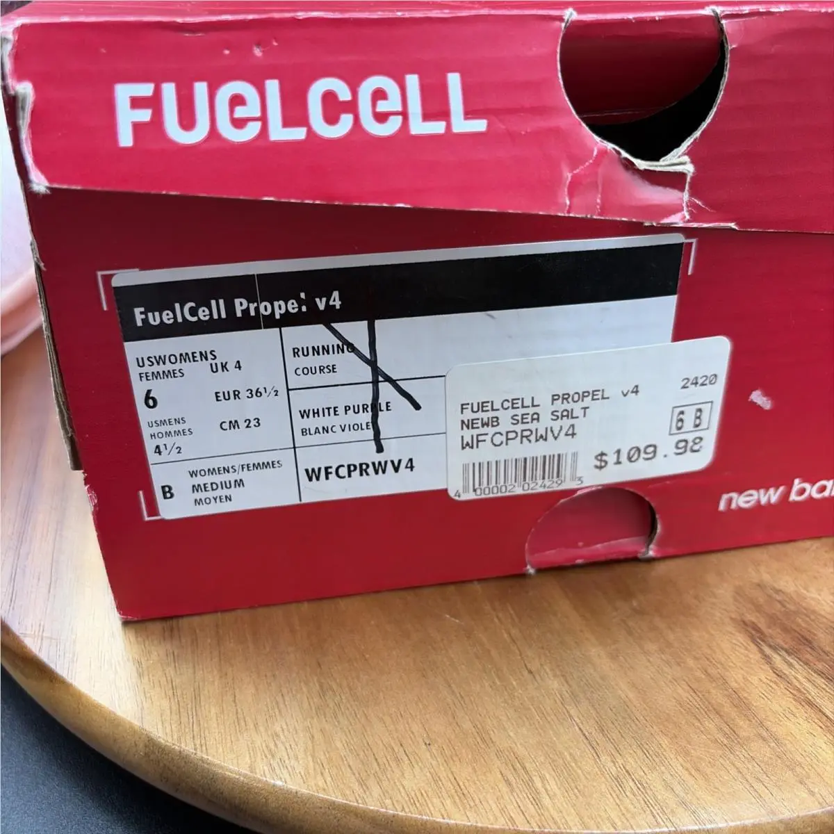 New Balance shoes - New Balance FuelCell Propel v4 - WFCPRWV4 - White 8