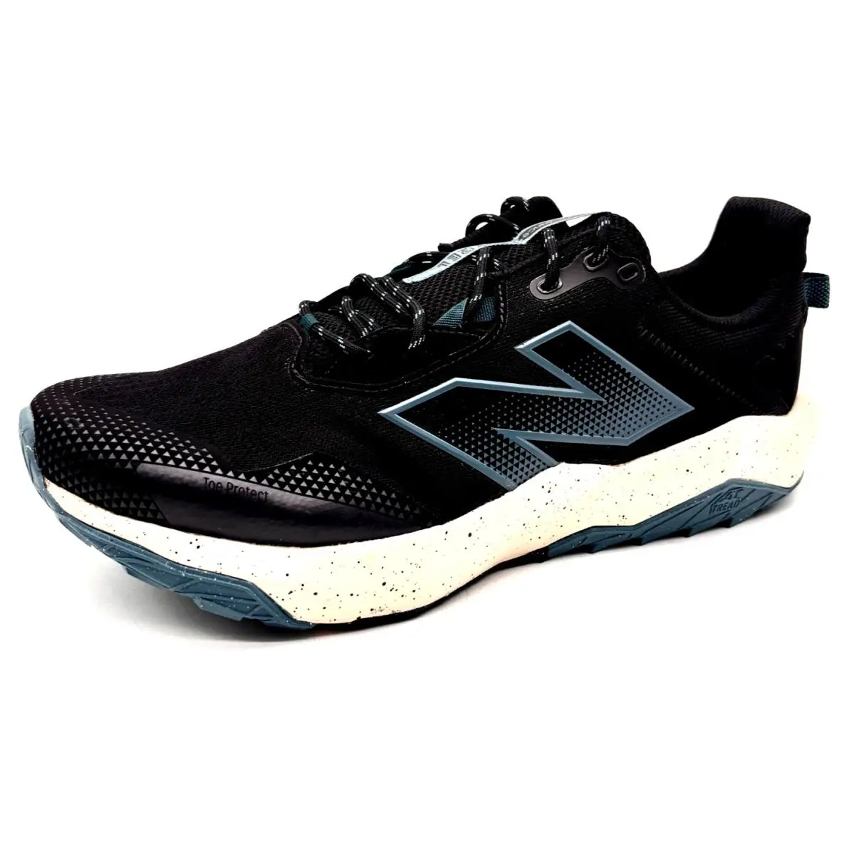 New Balance Dynasoft Nitrel V6 Trail Running Shoes Black Blue Mens 14