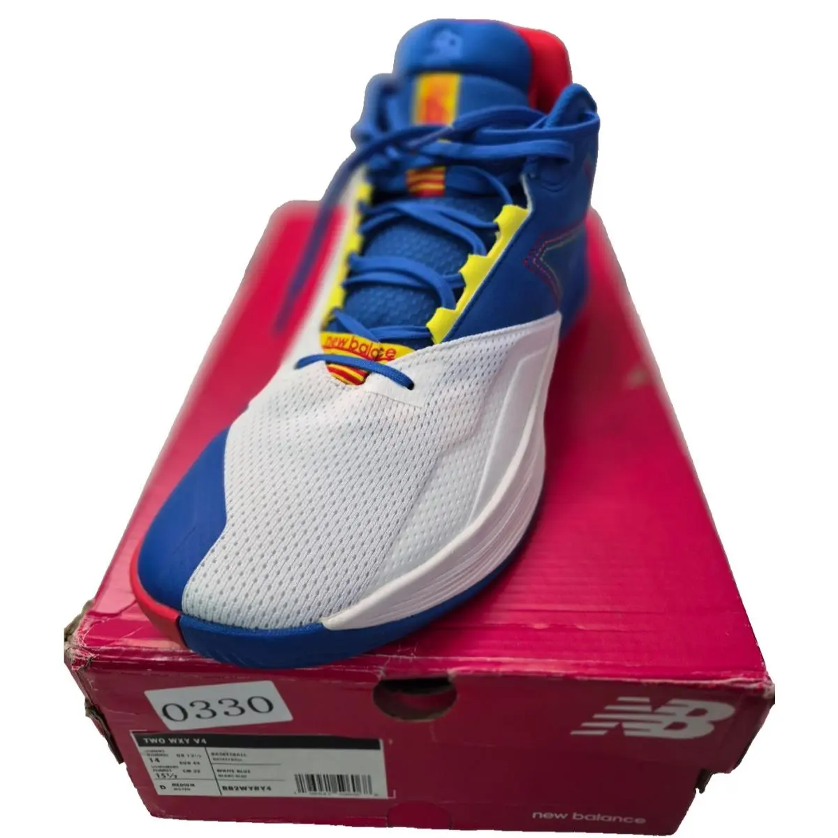 New Balance shoes - New Balance Two WYX V4 - BB2WYRY4 - White/Blue (UPC: 196941596068) 7