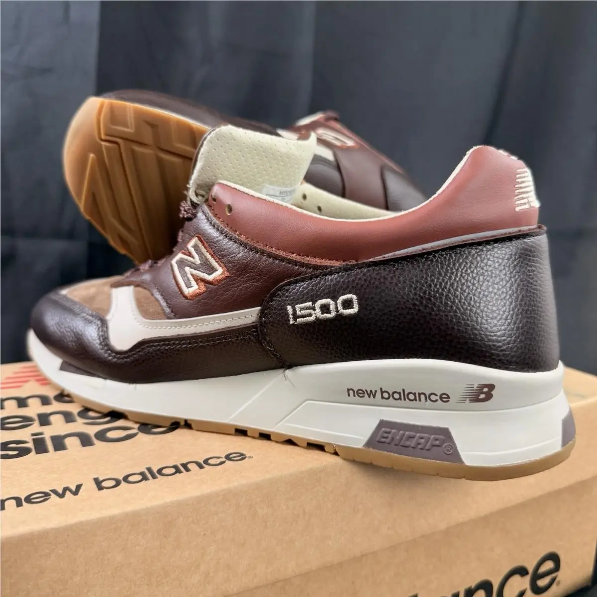 New Balance shoes - M1500GBI - M1500GBI - Brown 8