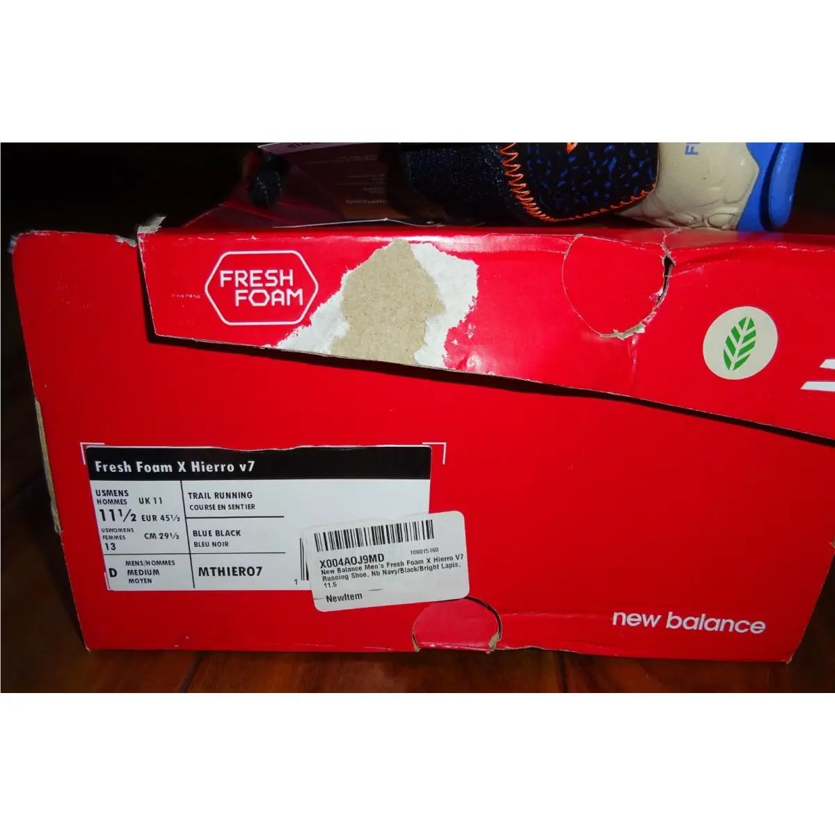 New Balance shoes - MTHIER07 - MTHIER07 - navy/black/bright lapis (UPC: 196307300445) 6