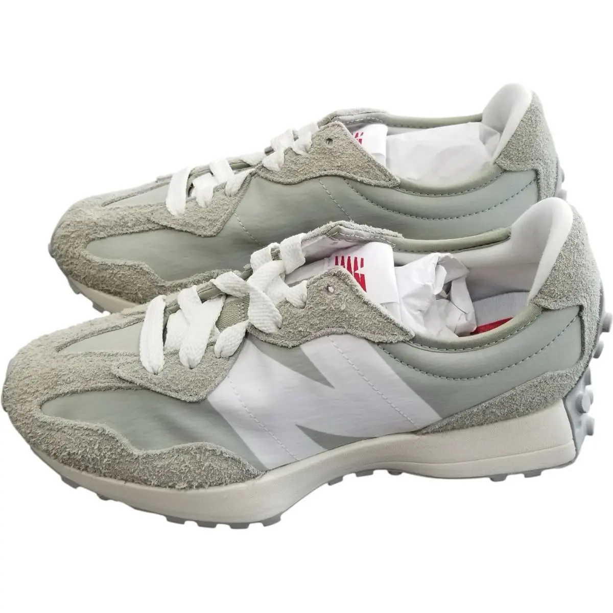 New Balance shoes - New Balance 327 - U327LM - Dark Olivine/ Olivine (UPC: 197375751153) 4