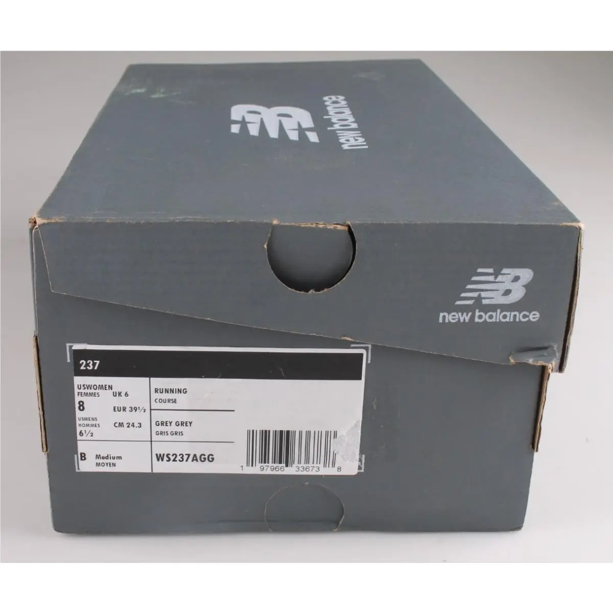 New Balance shoes - 237 - Gray (UPC: 197966336738) 5