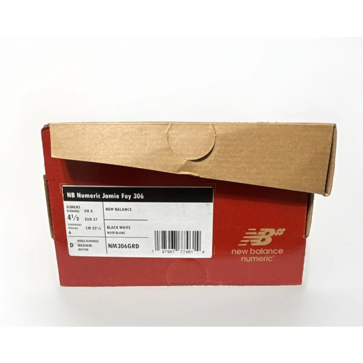 New Balance shoes - New Balance Numeric Jamie Foy 306 - NM306GRD - Black, White 0