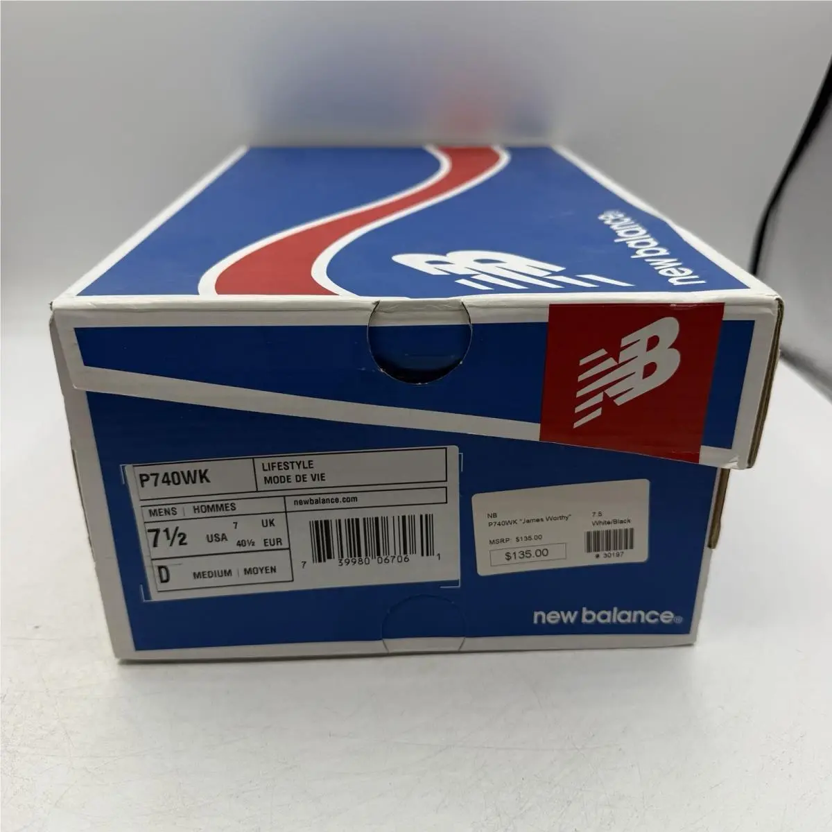 New Balance shoes - New Balance 740 - P740WK - White 9