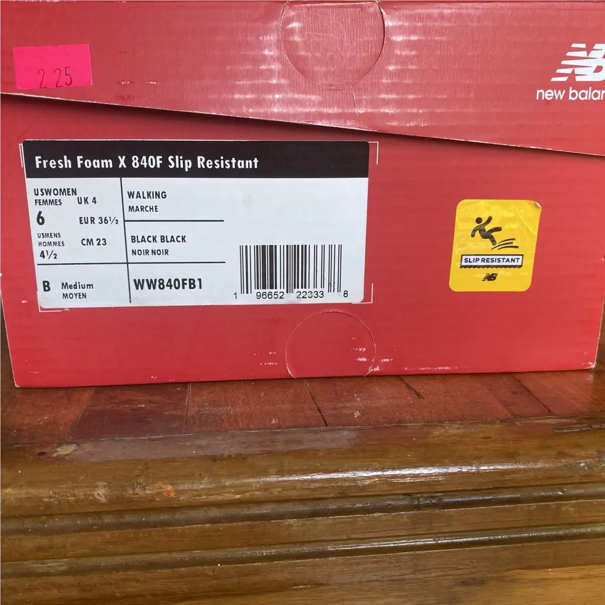New Balance shoes - WW840FB1 - WW840FB1 - Black 10