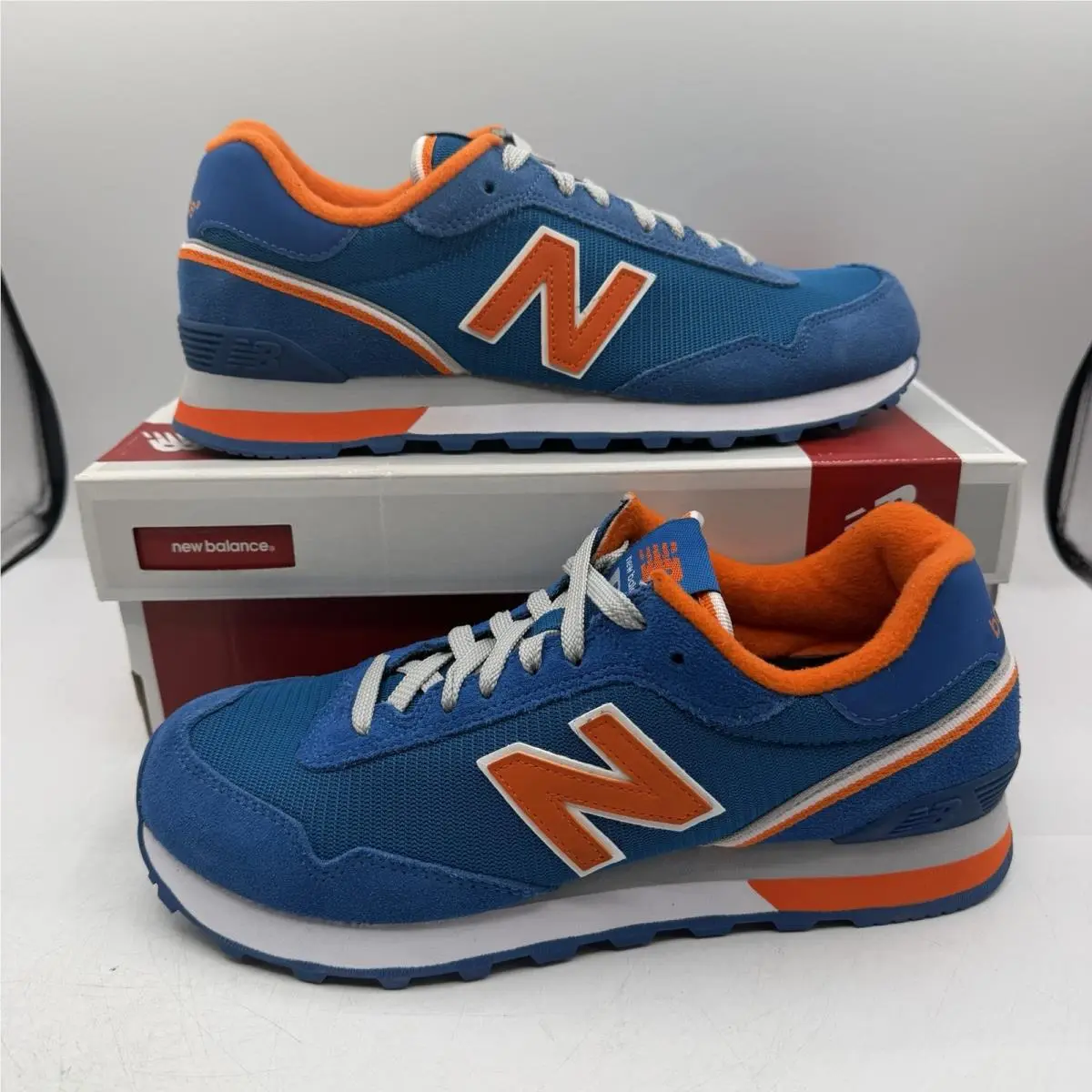 New Balance 515 Shoes Mens Sz 8.5 D Blue/orange Classics Sneakers ML515OB