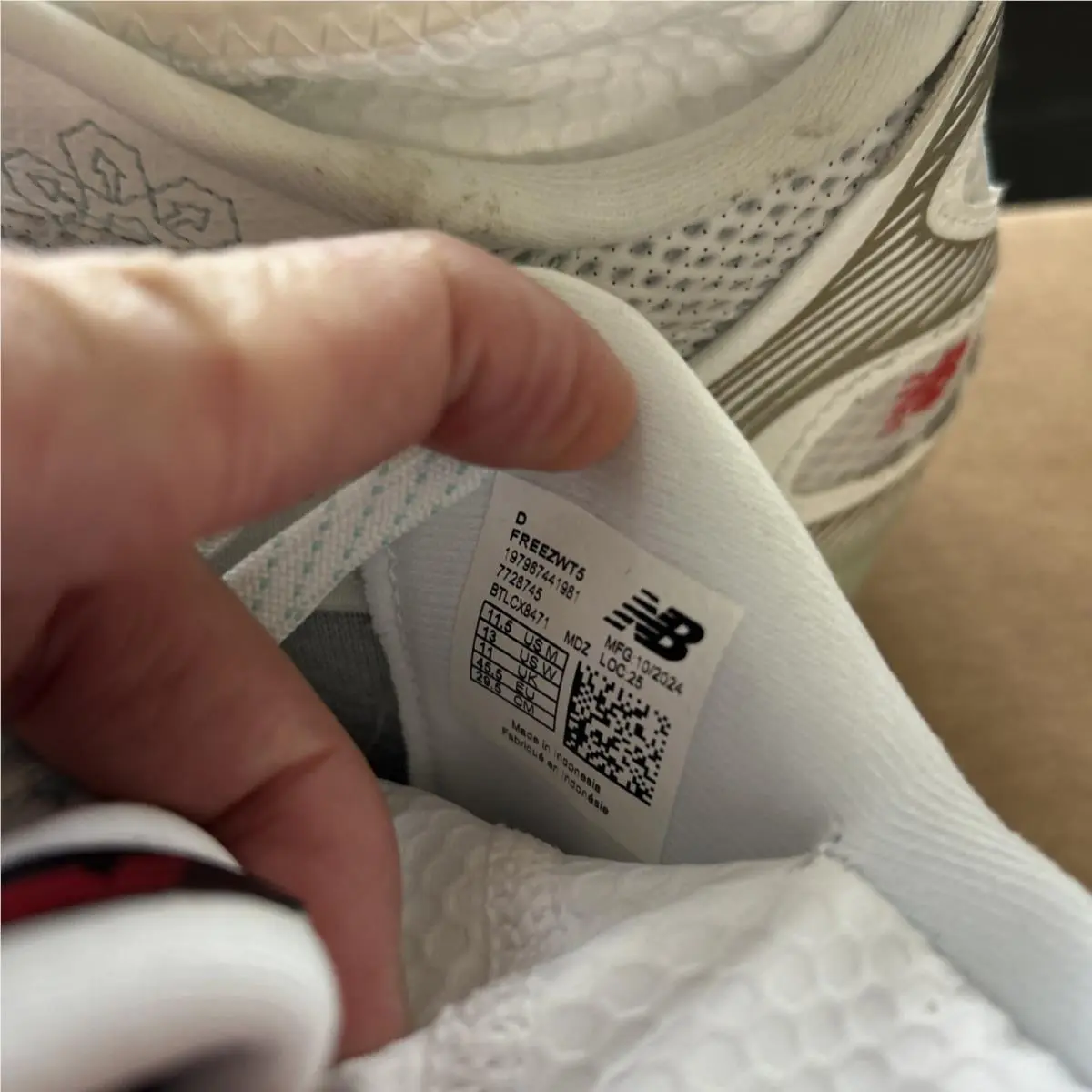 New Balance shoes - New Balance Freeze - Freeze - FREEZWT5 - White 7