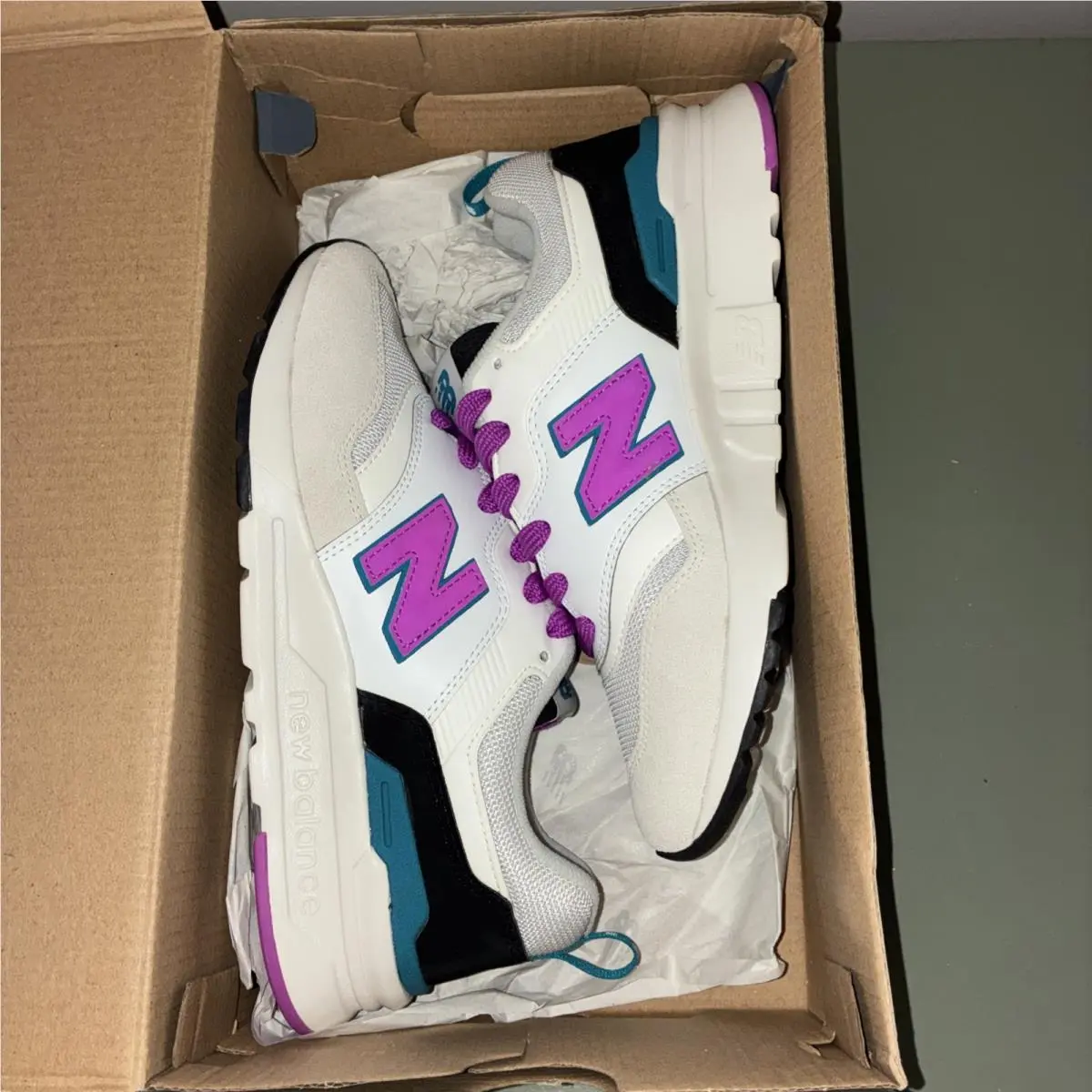 New Balance shoes - New Balance 997 - CW997HNA - Black, Manufacturer: Black/Blue-White 11