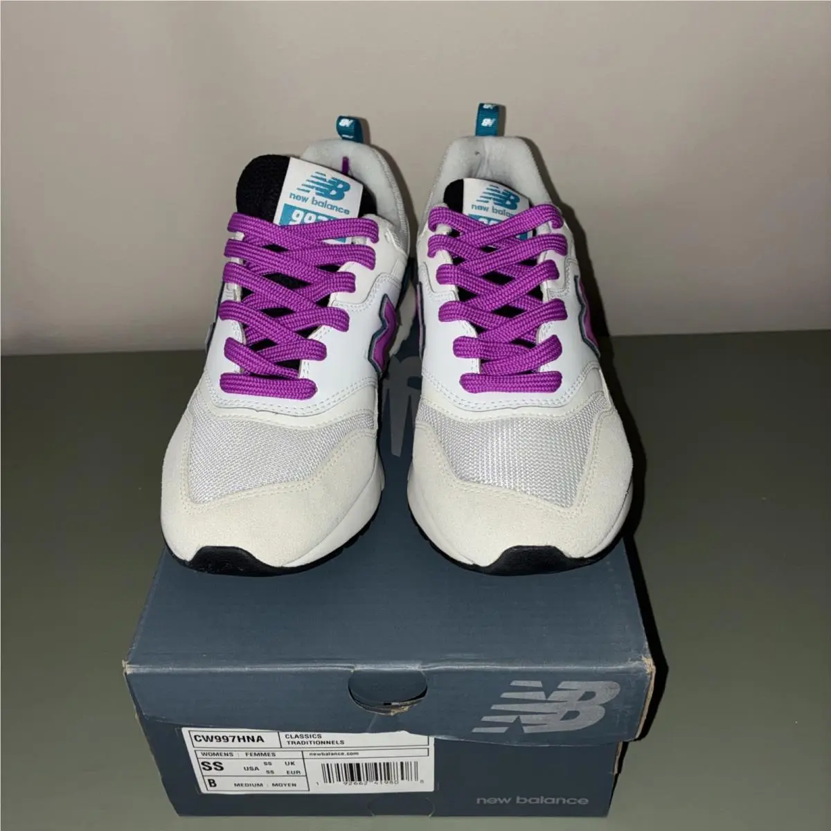 New Balance shoes - New Balance 997 - CW997HNA - Black, Manufacturer: Black/Blue-White 2
