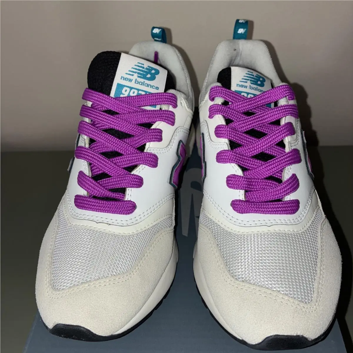 New Balance shoes - New Balance 997 - CW997HNA - Black, Manufacturer: Black/Blue-White 3
