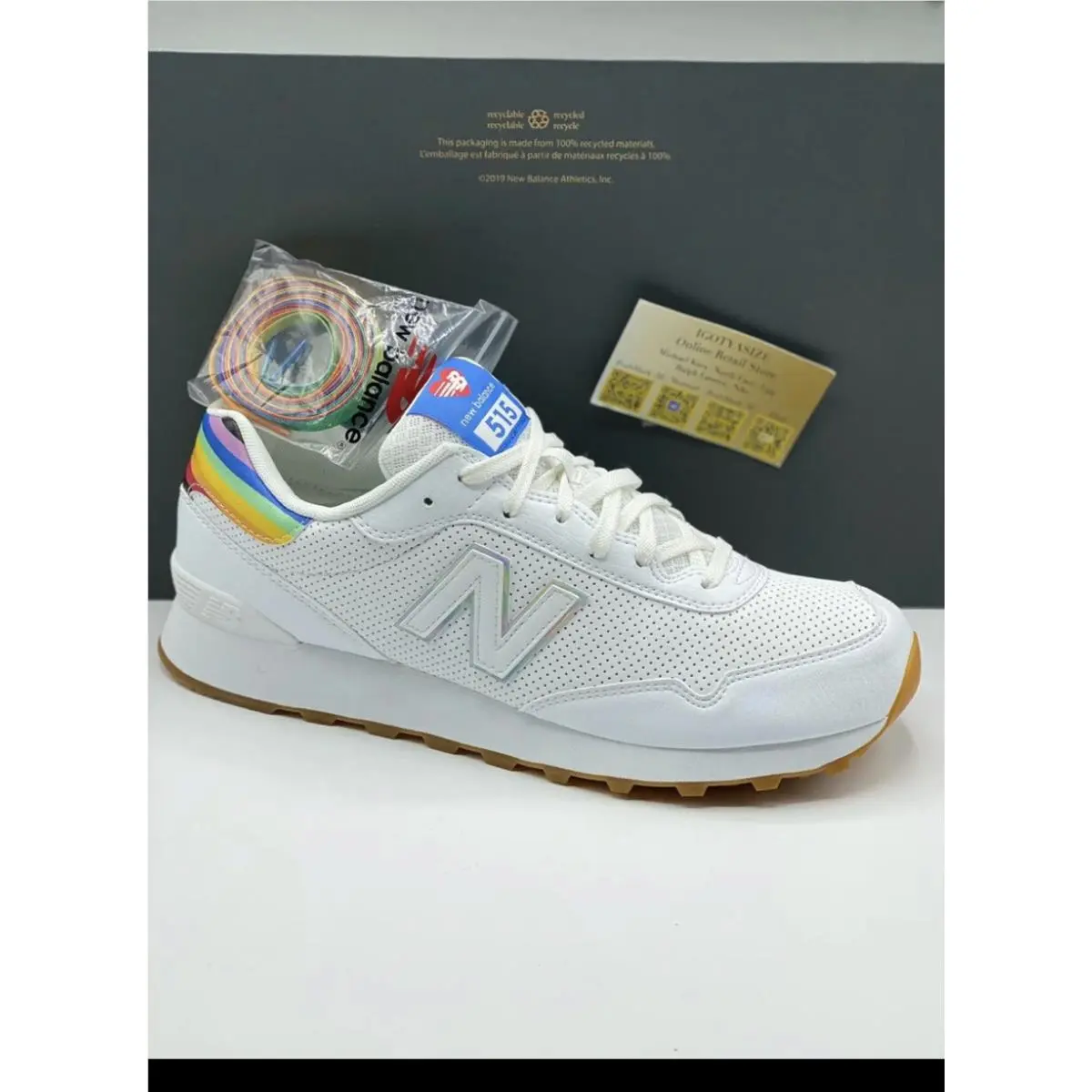 New Balance 515 Pride Pack Sneaker 11.5 Wide NO Box