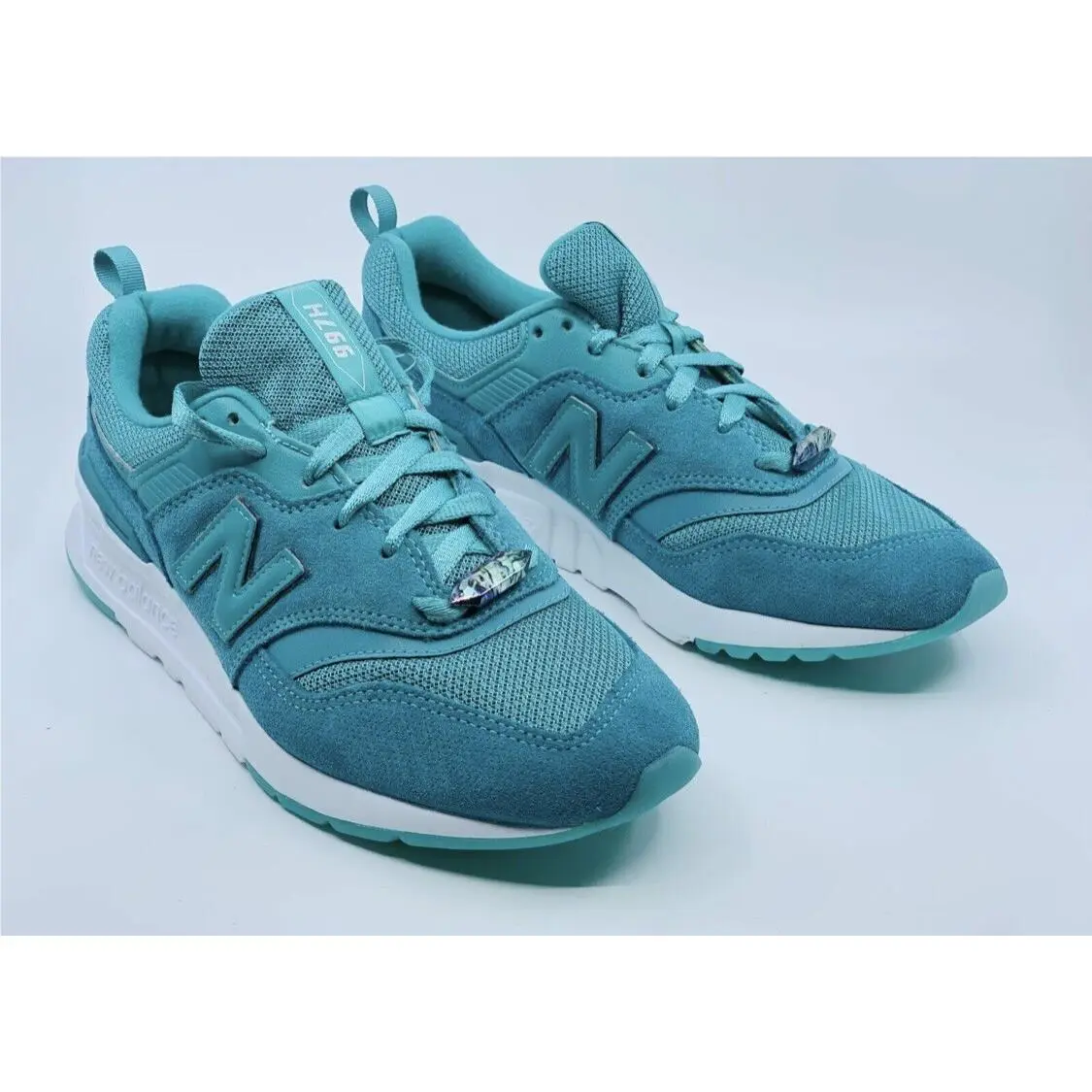 New Balance shoes - New Balance 997 - Teal White (UPC: 193362375616) 10