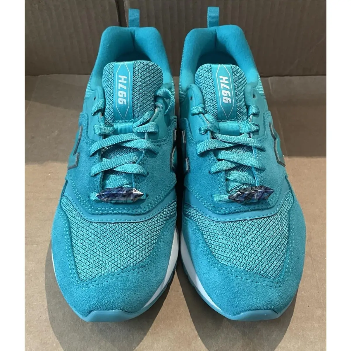 New Balance shoes - New Balance 997 - Teal White (UPC: 193362375616) 9