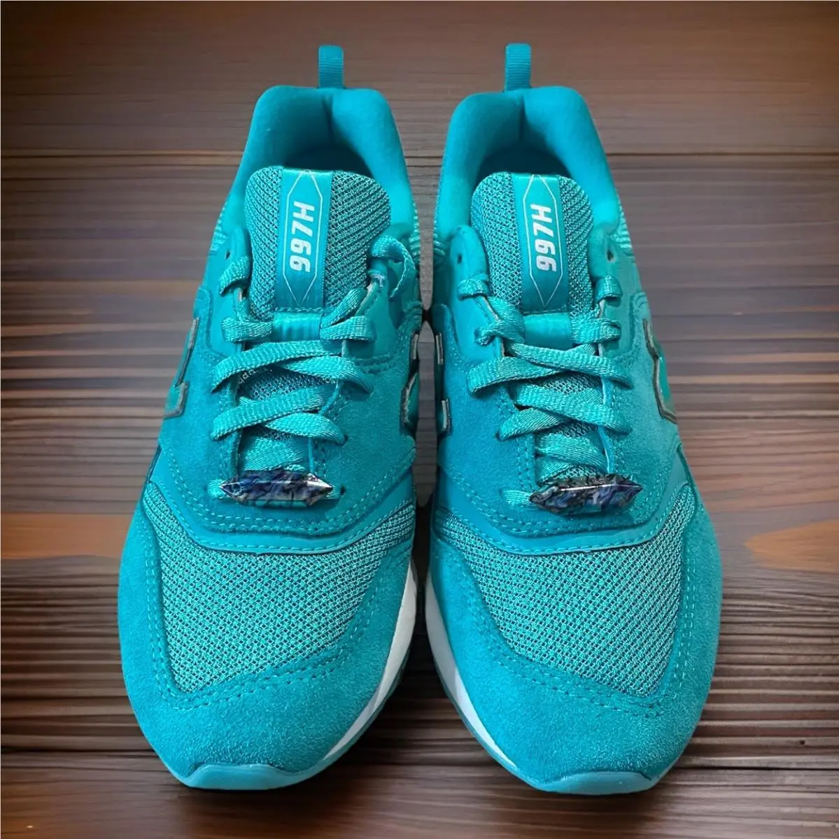 New Balance shoes - New Balance 997 - Teal White (UPC: 193362375616) 0