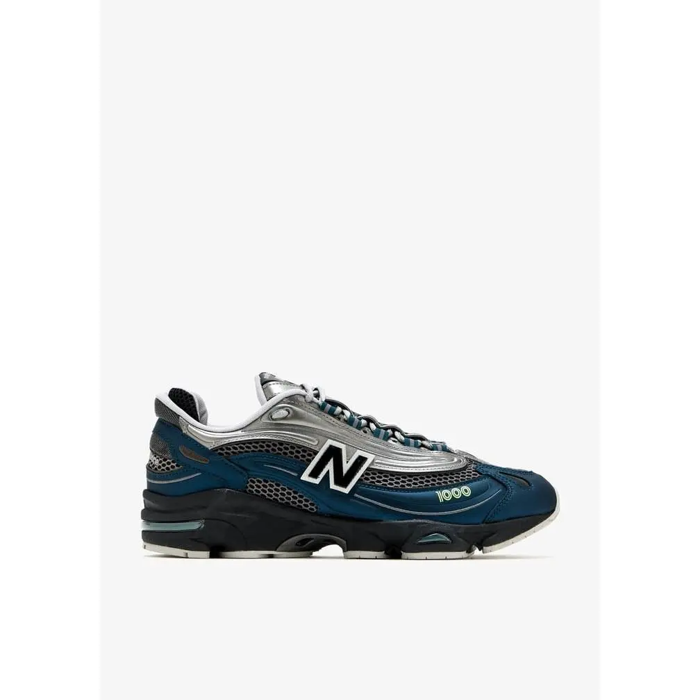 New Balance Men`s 11 Blue Grey M1000S Abzorb Street Lifestyle Mesh Runner