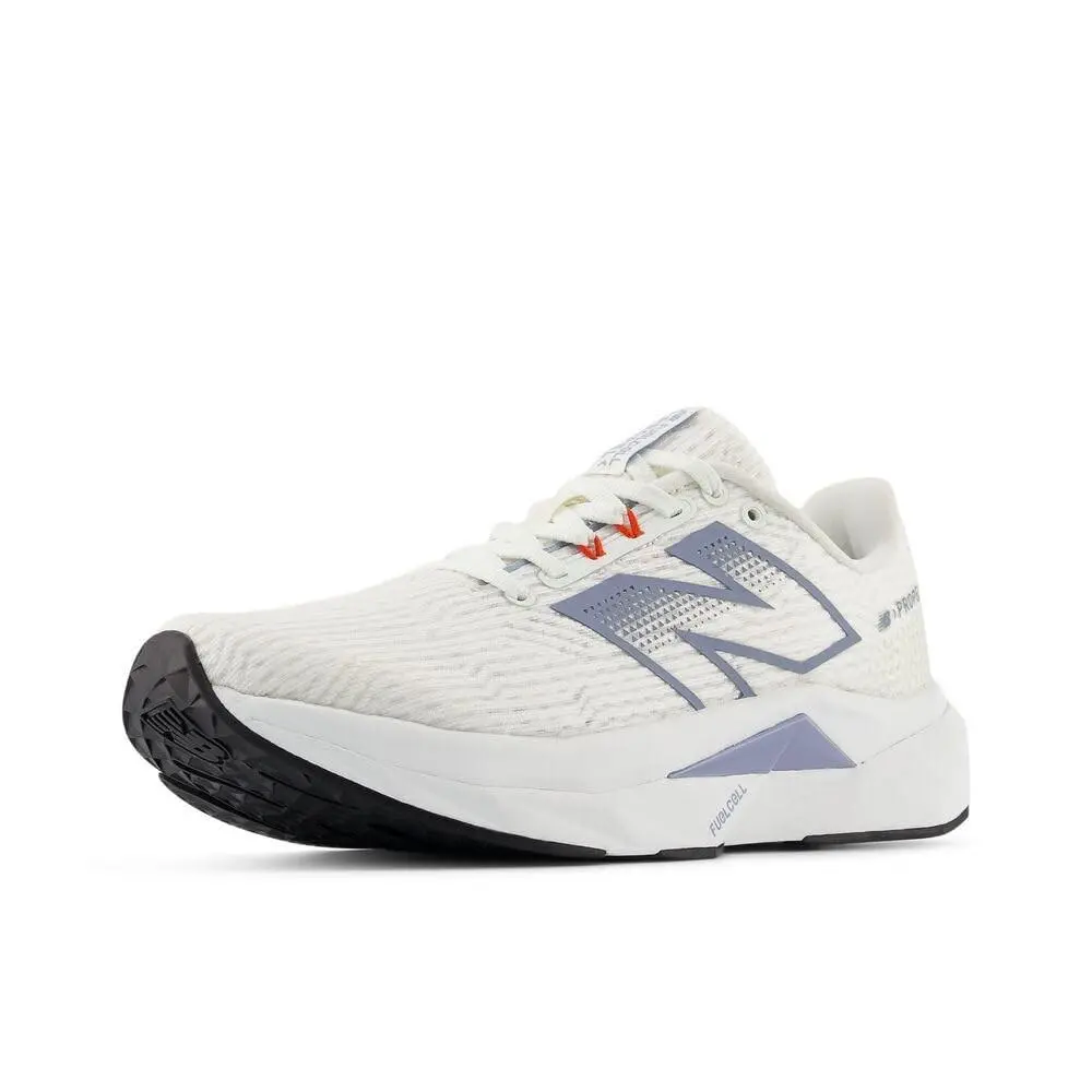 New Balance Women`s Fuelcell Propel V5 Running Shoe Sea Salt/dusk Shower/white