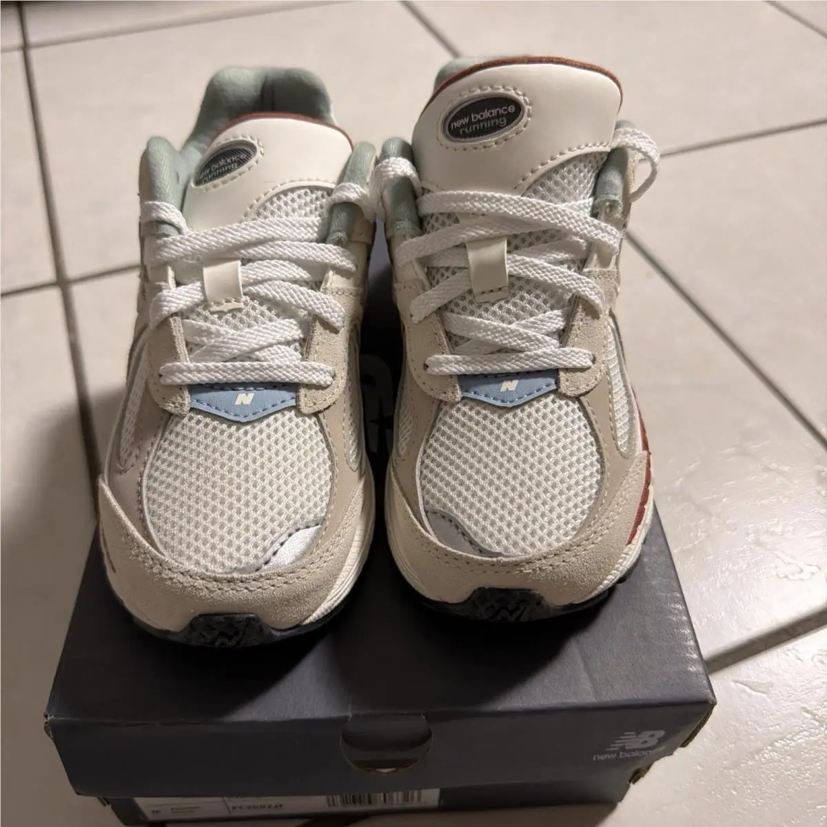 New Balance shoes - New Balance 2002R - PC2002JF - Cream/Red/Blue/Green 0
