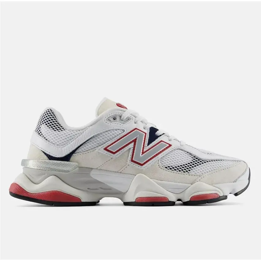 New Balance 9060 Mens Size 11 White/shadow Red Running Shoes Sneakers U90603MT