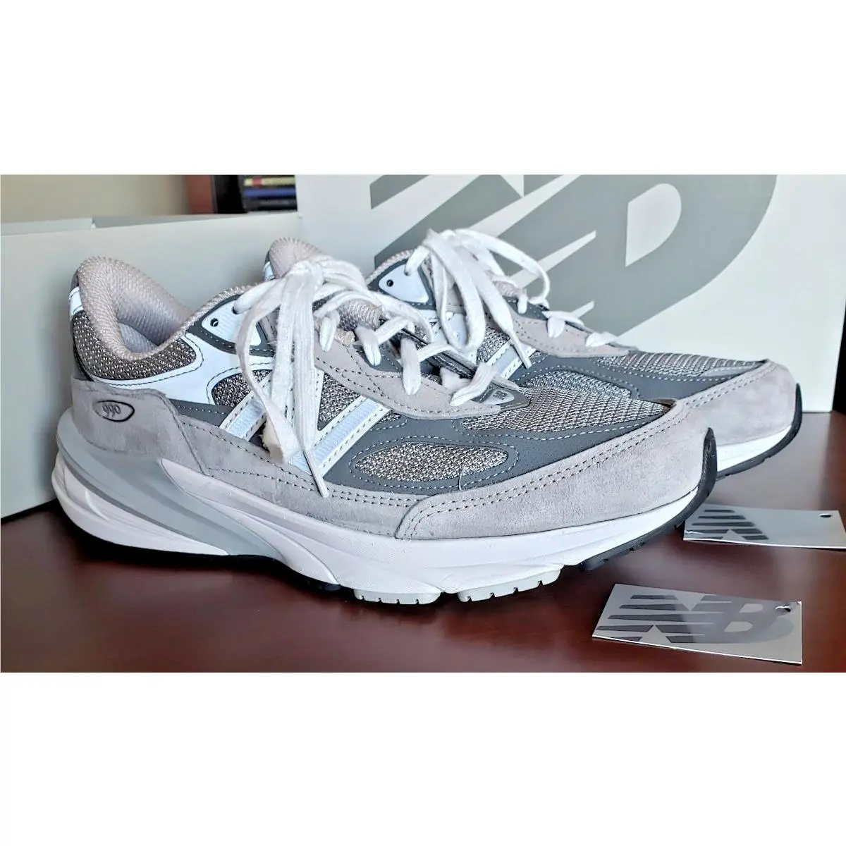 New Balance W990v6 Women’s Running Shoes Size 9.5 B Gray New