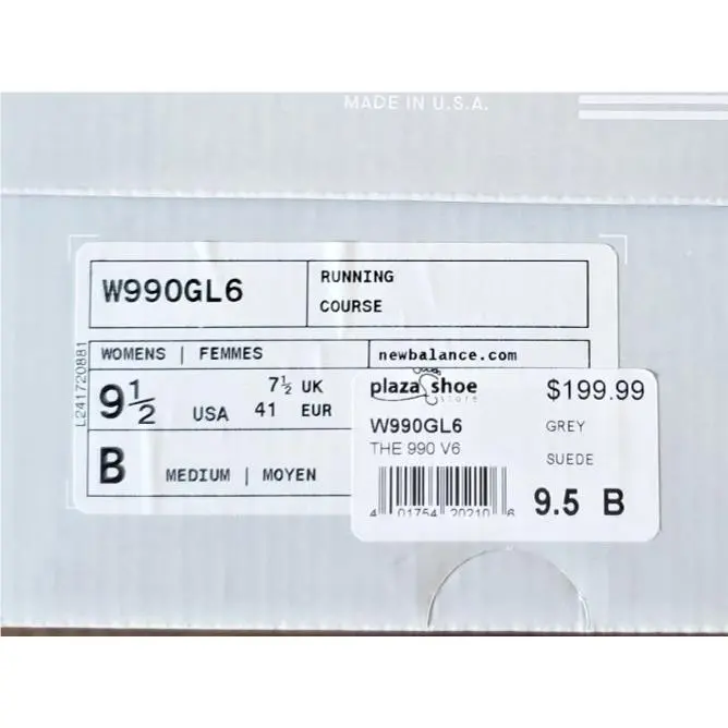 New Balance shoes - New Balance 990v6 - W990 - Gray 6