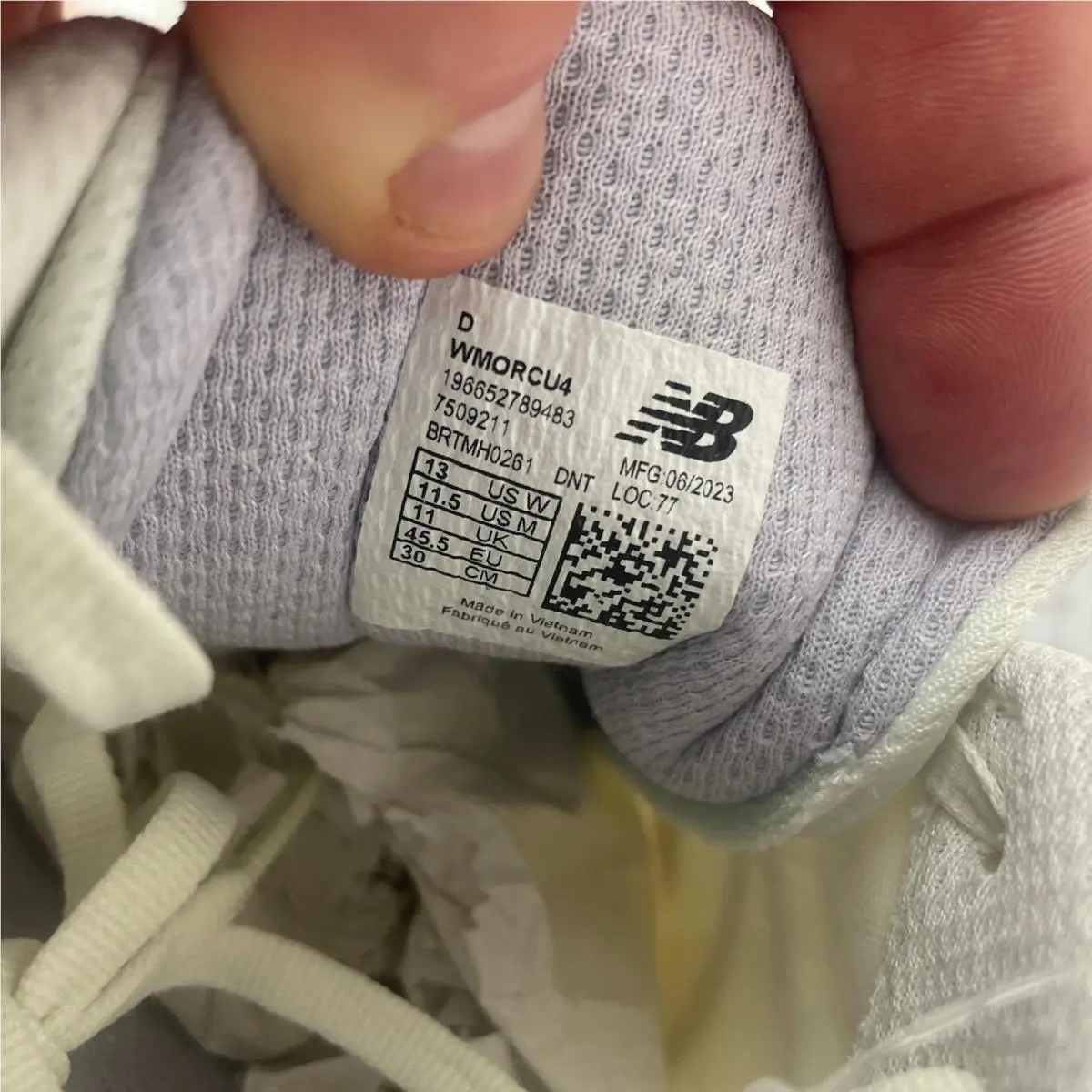 New Balance shoes - New Balance Fresh Foam X More - White (UPC: 196652789483) 8