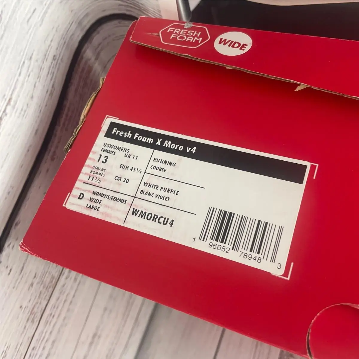 New Balance shoes - New Balance Fresh Foam X More - White (UPC: 196652789483) 9