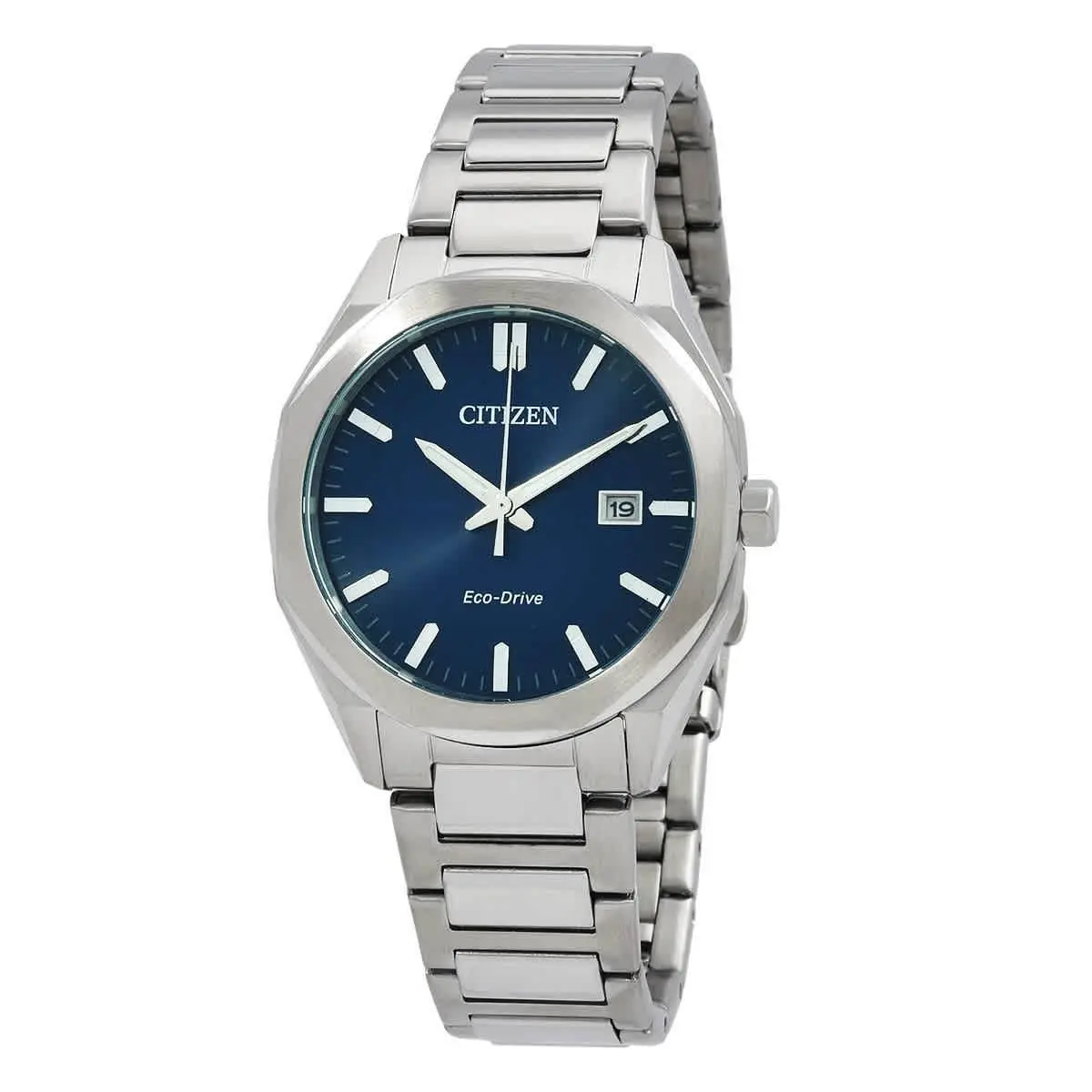 Octangle Eco-drive Blue Dial Unisex Watch BM7620-83L by Citizen