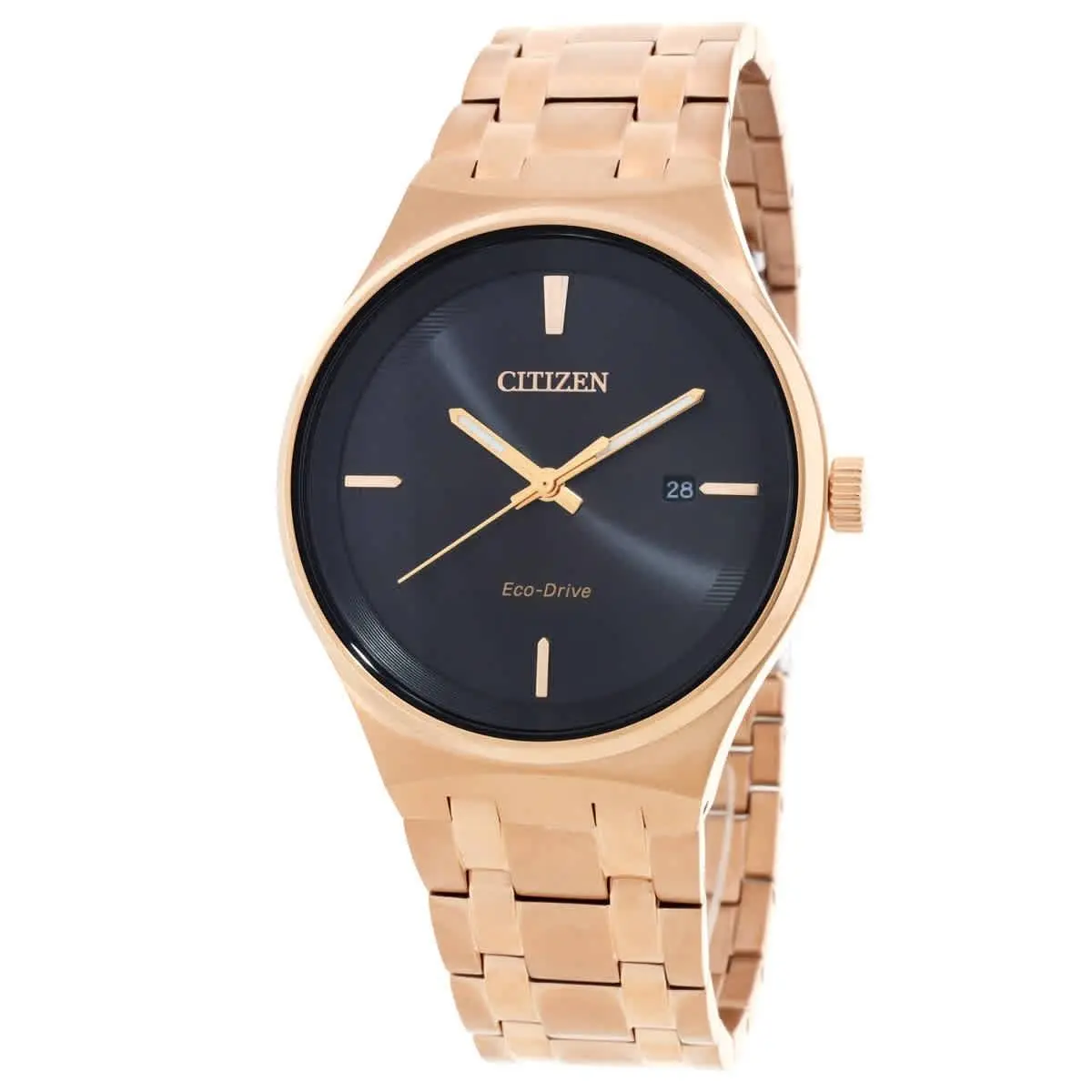 Eco-drive Black Dial Men`s Watch BM7653-50E by Citizen
