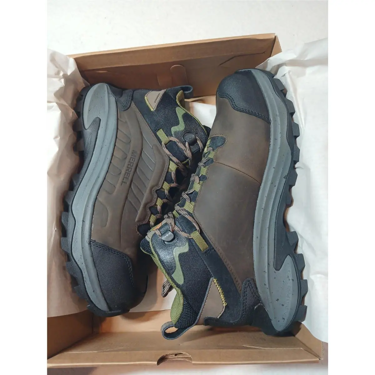 Merrell shoes - WORK - WORK - J007897W - Dark Taupe 0