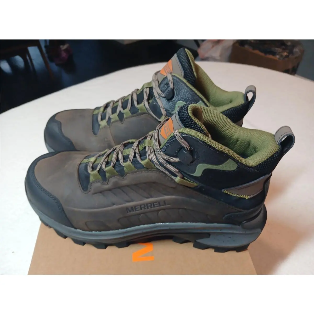 Merrell shoes - WORK - WORK - J007897W - Dark Taupe 2