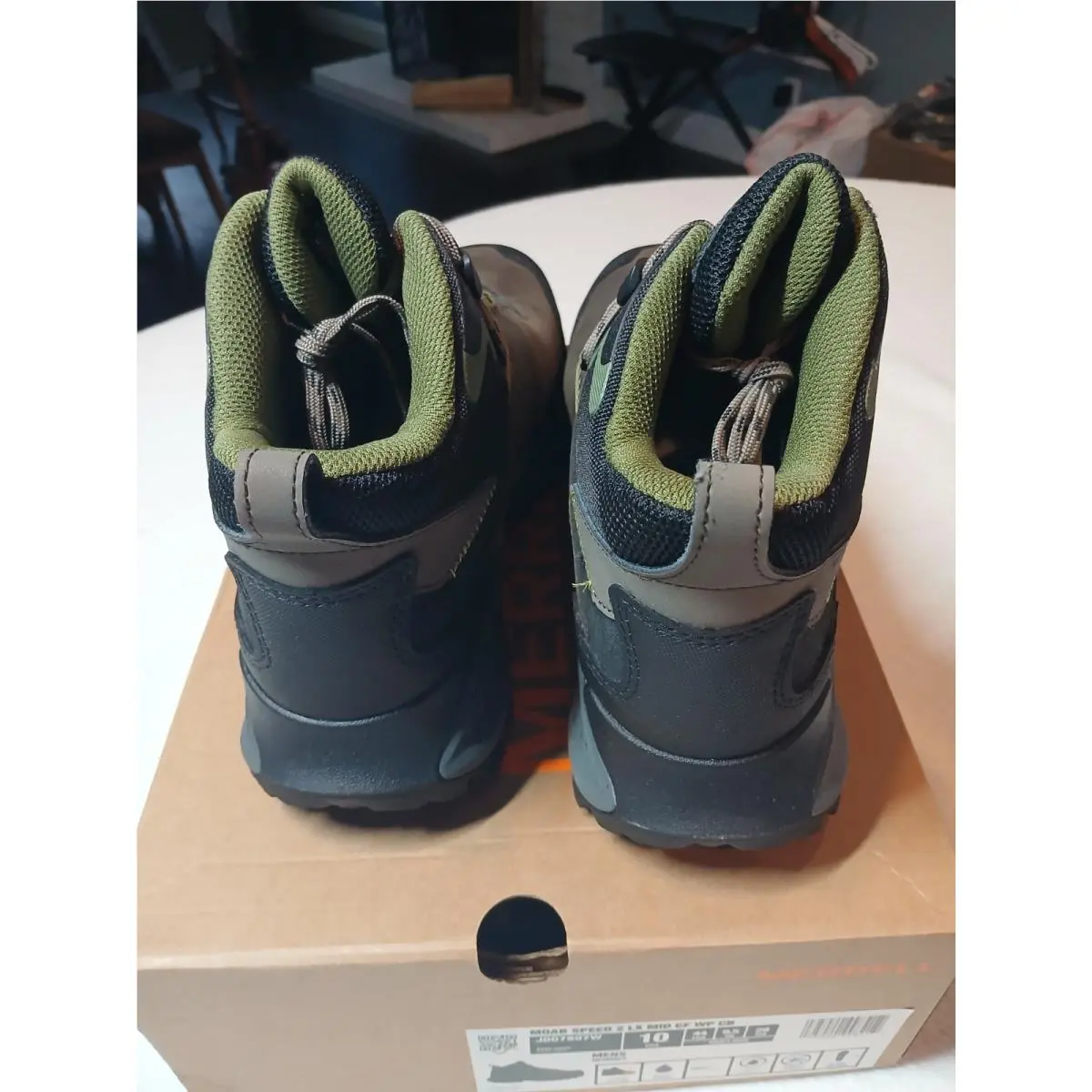 Merrell shoes - WORK - WORK - J007897W - Dark Taupe 4