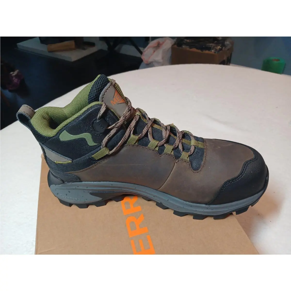 Merrell shoes - WORK - WORK - J007897W - Dark Taupe 6