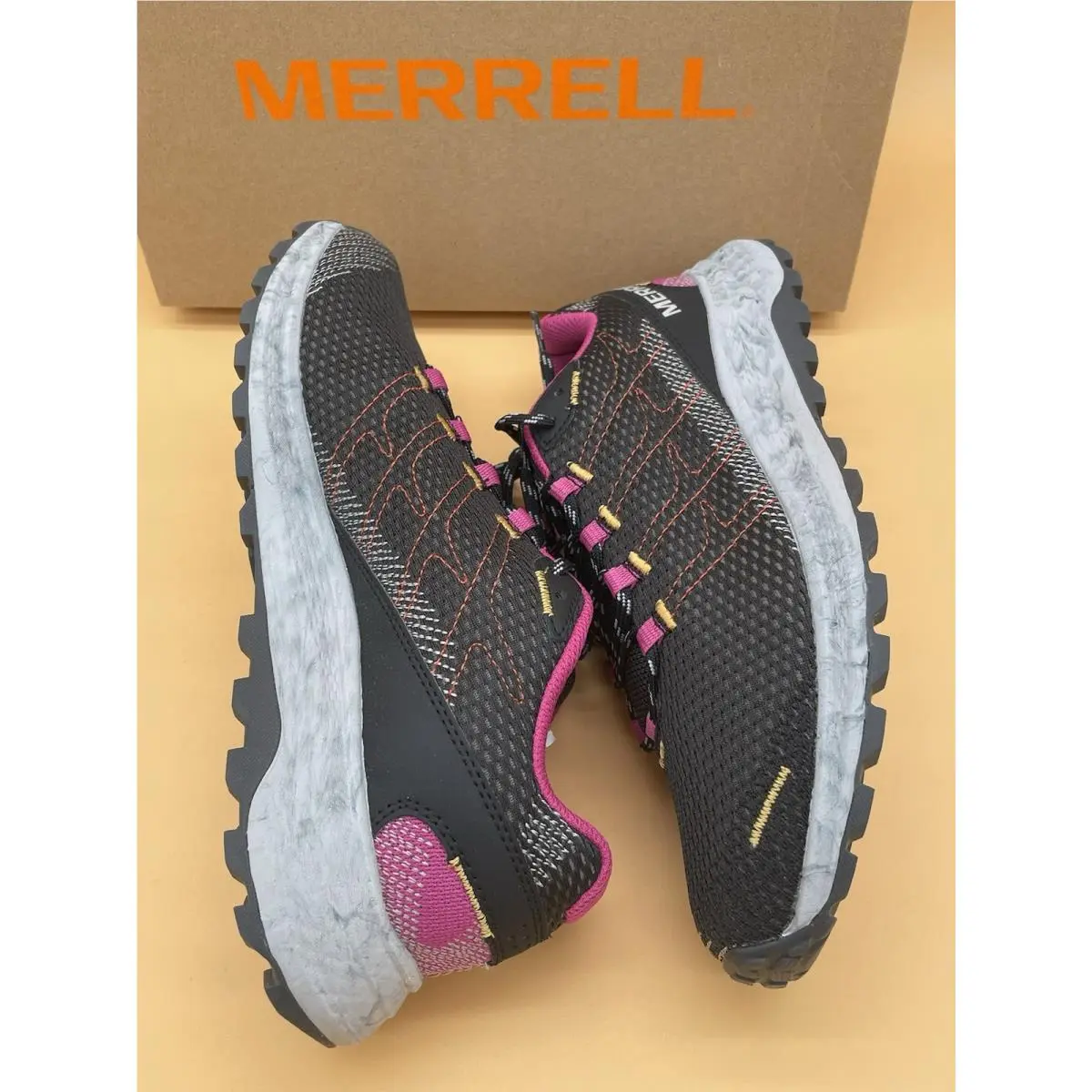 Merrell shoes - Merrell Fly - Fly - J067444 - Black Pink 0