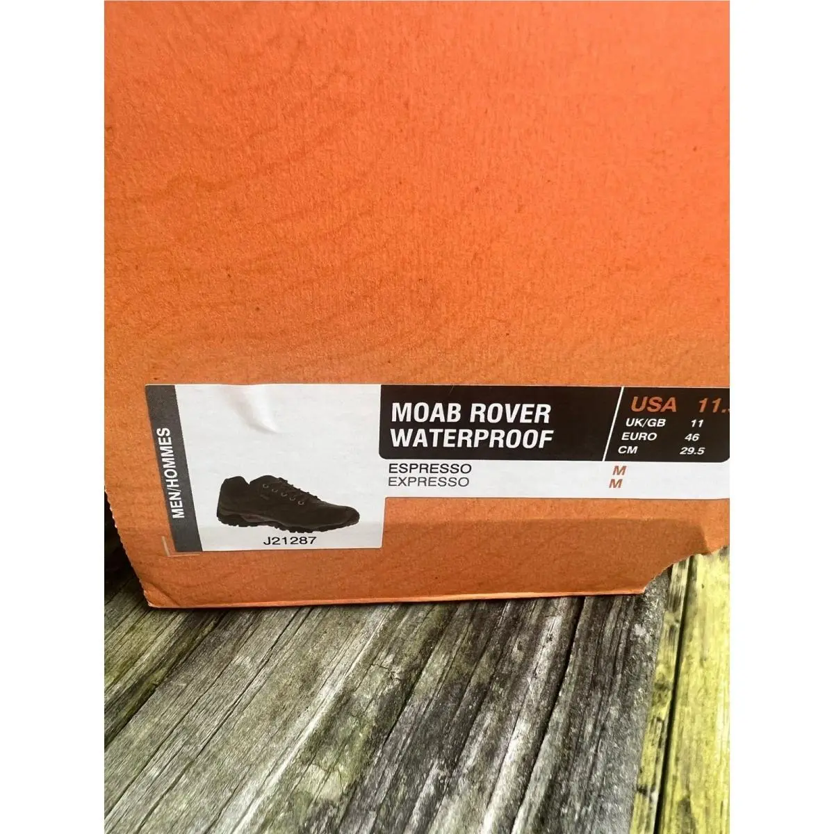 Merrell shoes - Moab Rover Waterproof J21287 - Moab Rover Waterproof - Brown 6