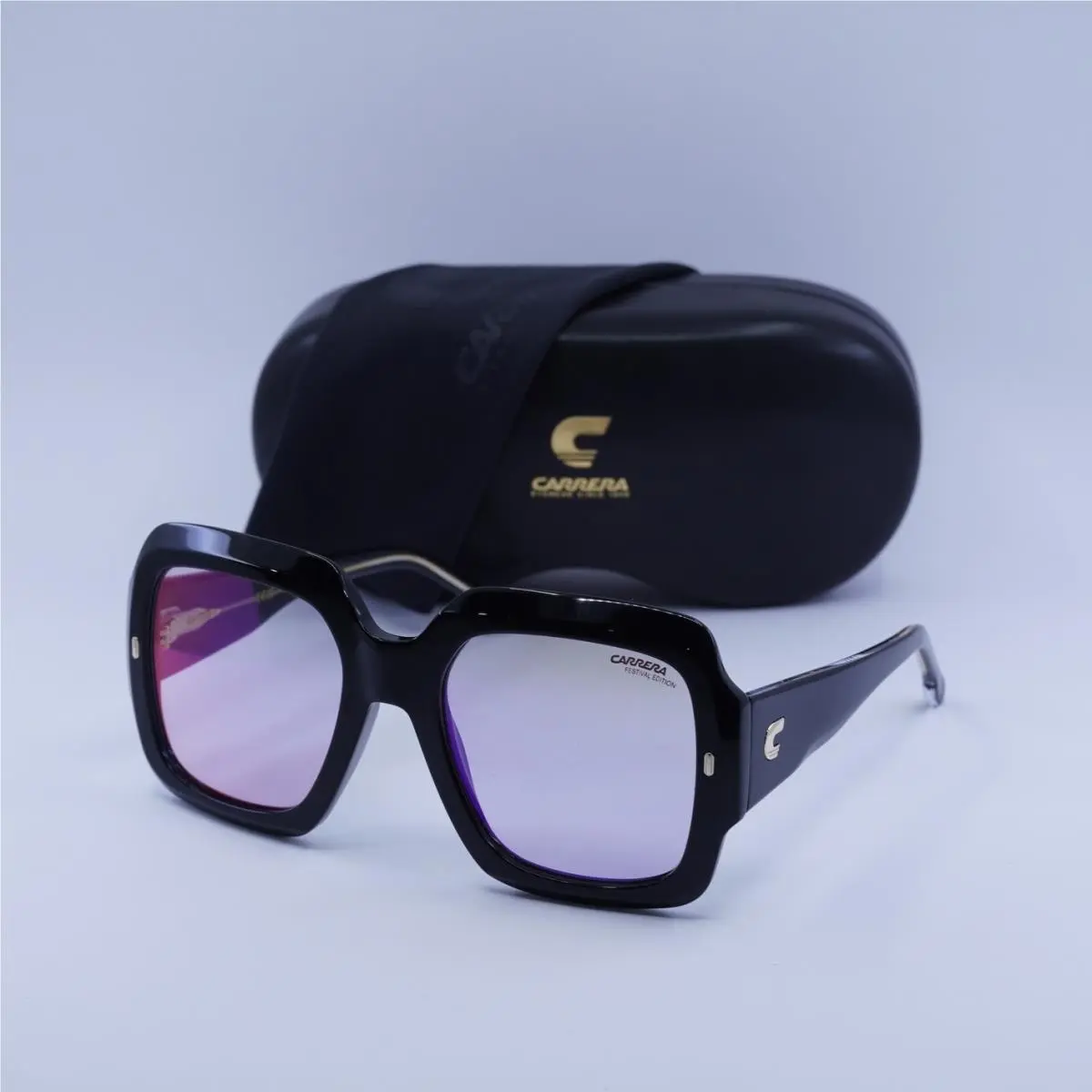 Carrera 3004/S 0807 TE Black/multilayer Violet 54-21-140 Sunglasses