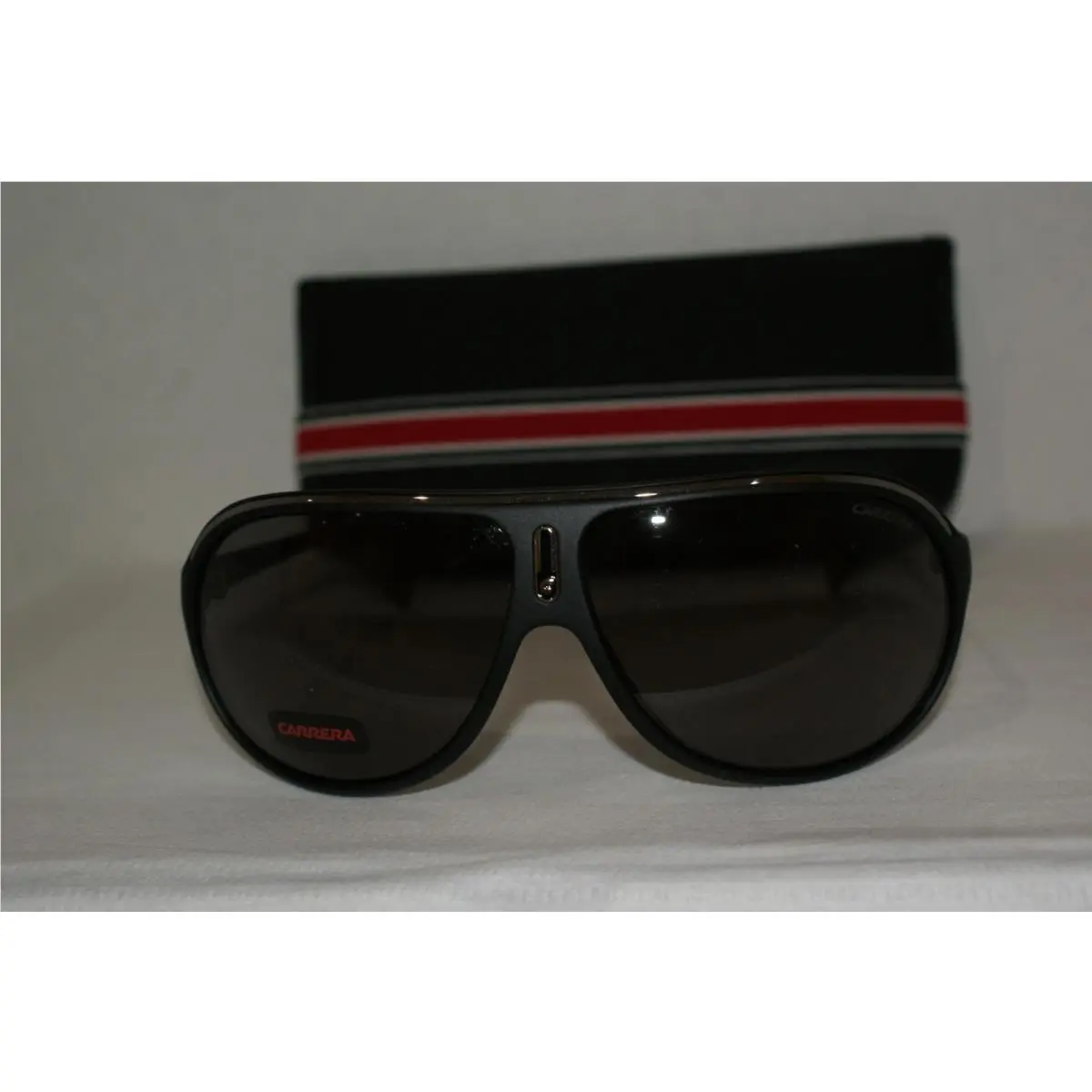 Authen Carrera Sunglasses Rush Matte Black/ruthenium ZA1 68-10 W Origin Case