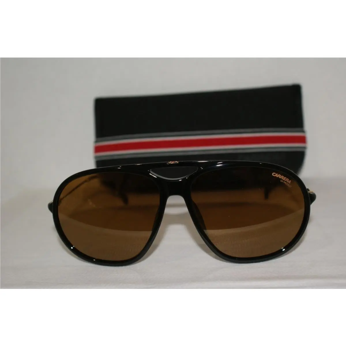Sunglasses 153 Black 807 60-15 W Case by Carrera
