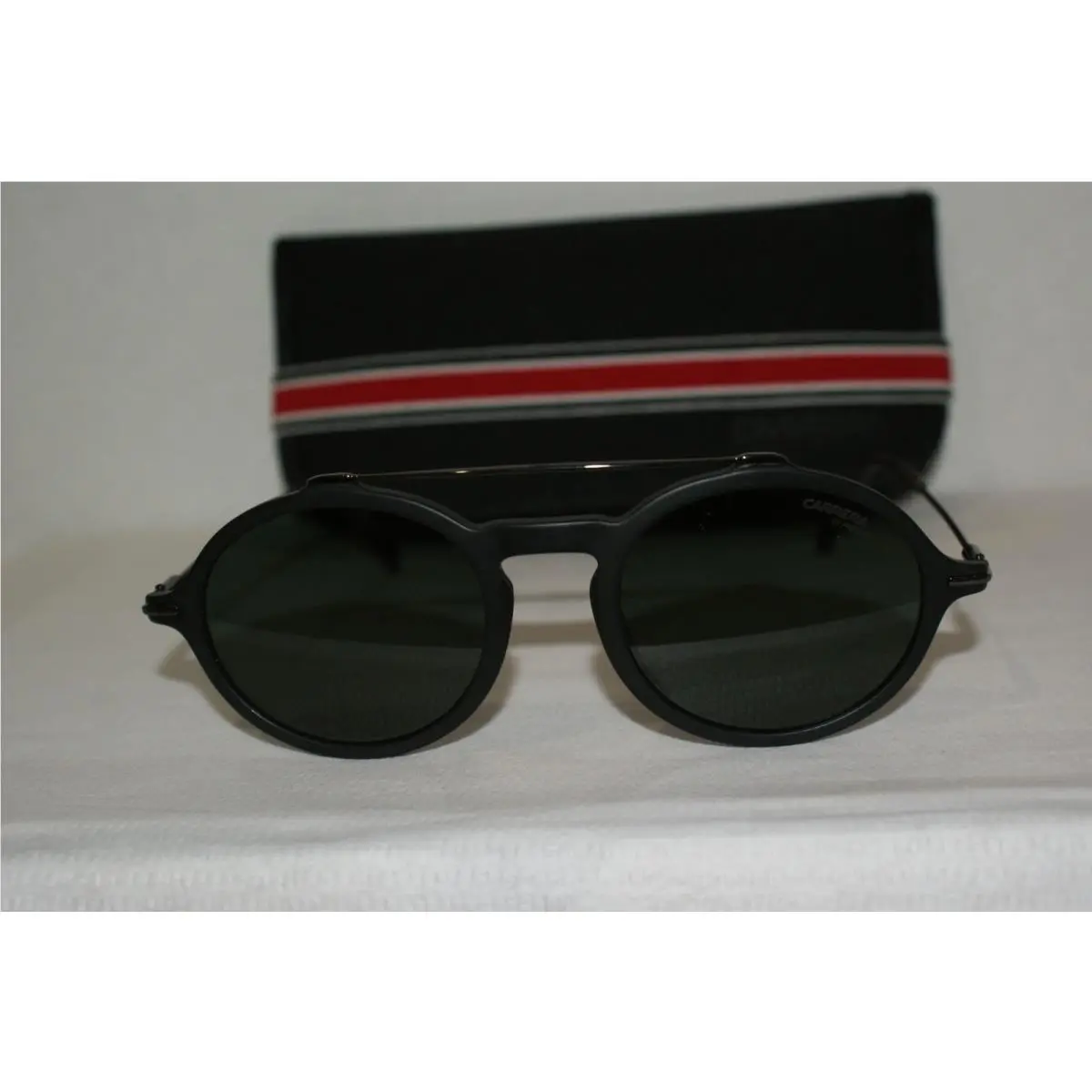 Carrera Sunglasses 195/S Matte Black 0003 50-21 W Case
